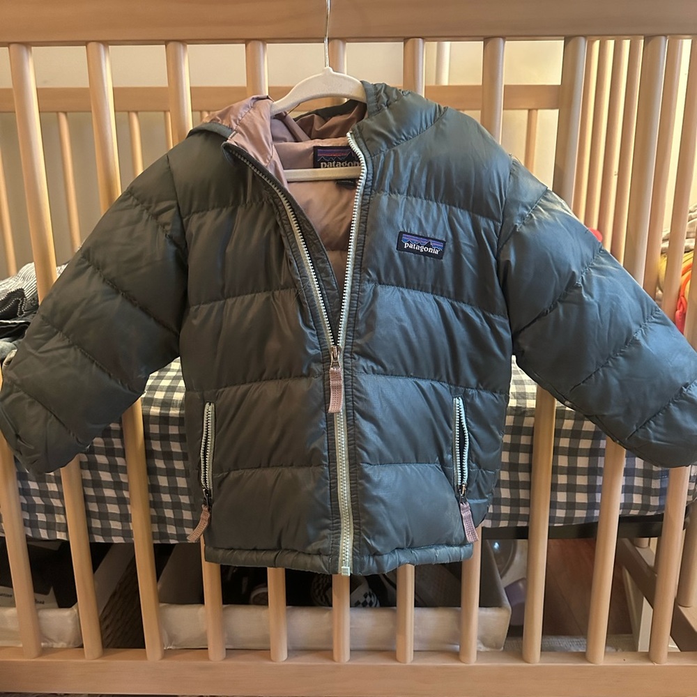 Patagonia Gray Puffer Jacket